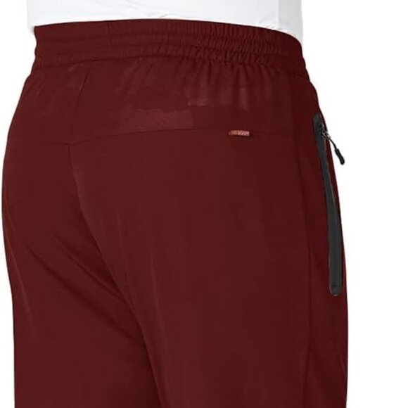 Lightweight Hiking Travel Pants Breathable Athletic Zipper Pockets, 2XL - Picture 4 of 8